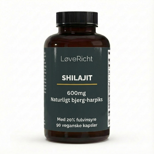 LøveRicht Shilajit - 90 veganske kapsler