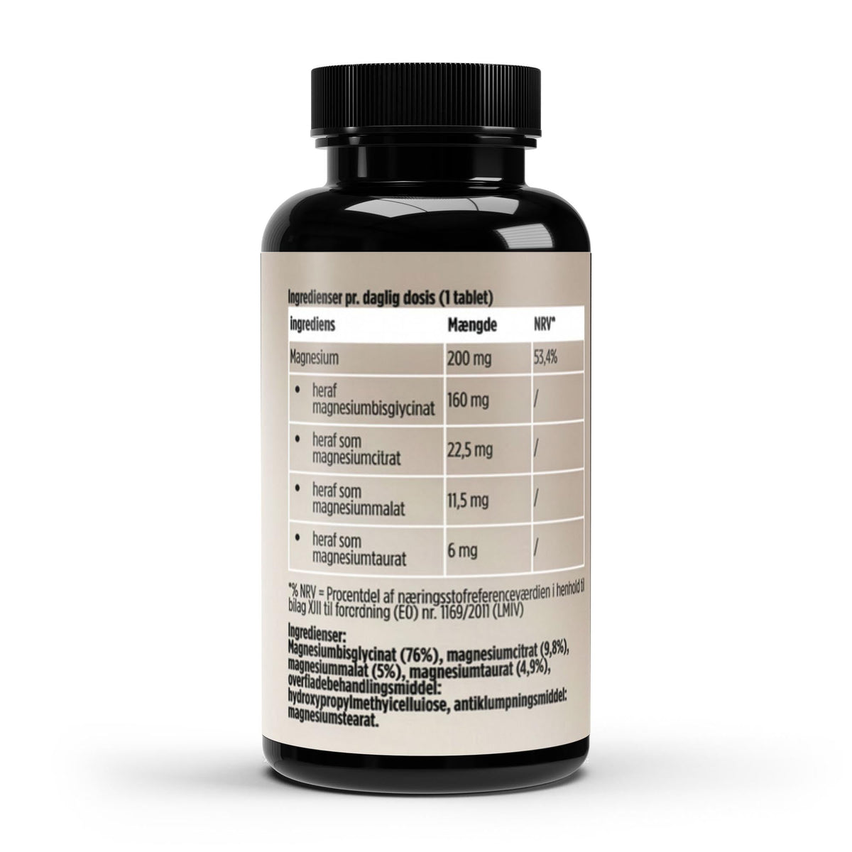 LøveRicht Magnesium Complex 60 veganske tabletter - Stranvia